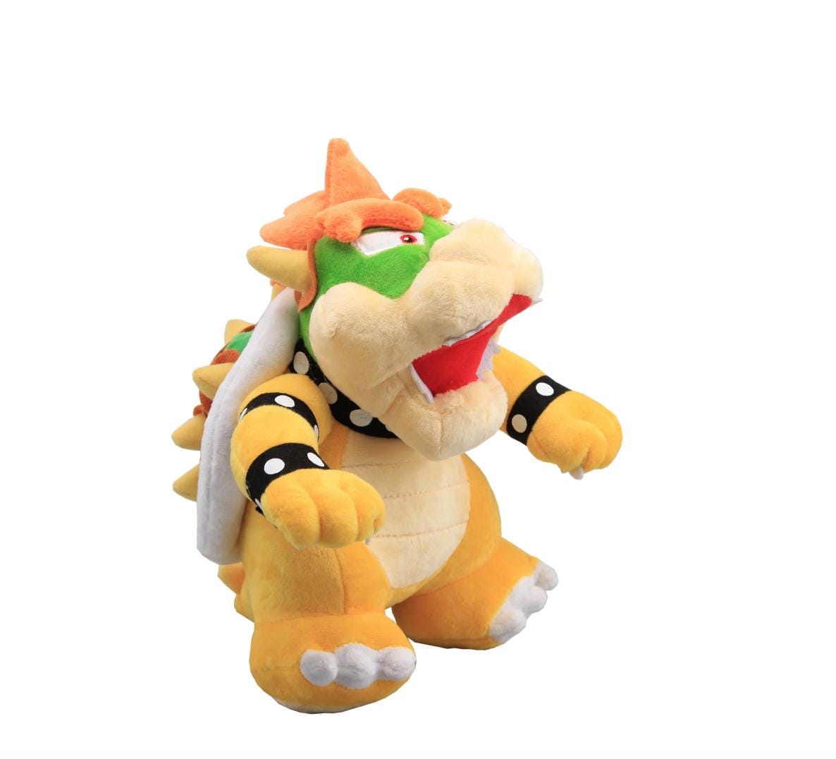 Peluche Bowser De 25 Cm | Figura De Felpa Suave Y Resistente | Inspirado En El Personaje De Mario Bros | Regalo Para Fans Y Coleccionistas | Adecuado Para Niños Y Adultos