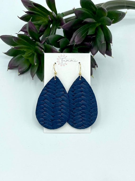 Braided Teardrop Earrings Braided Teardrop Earrings