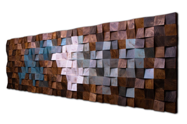 Wood Wall Art Large Wall Art Living Room Decor Etsy