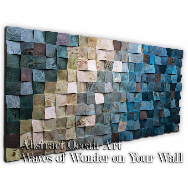 Beach Wall Art Wood Etsy