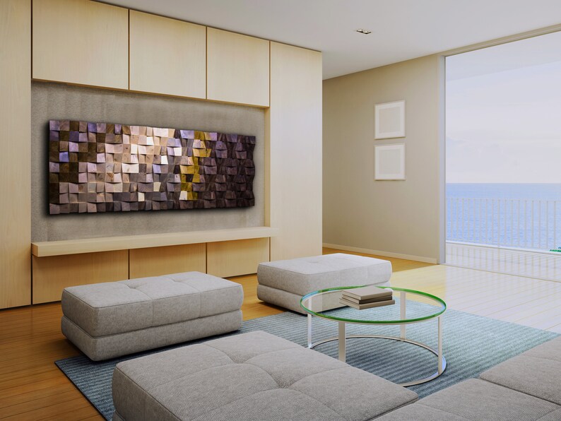 Wood Wall Art Large Wall Art Living Room Decor Etsy