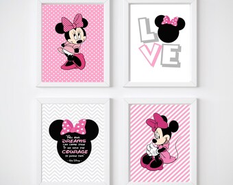 minnie mouse baby bedroom
