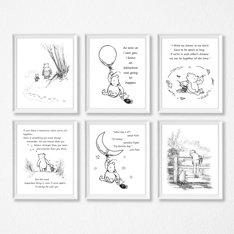 Winnie the Pooh Nursery Etsy