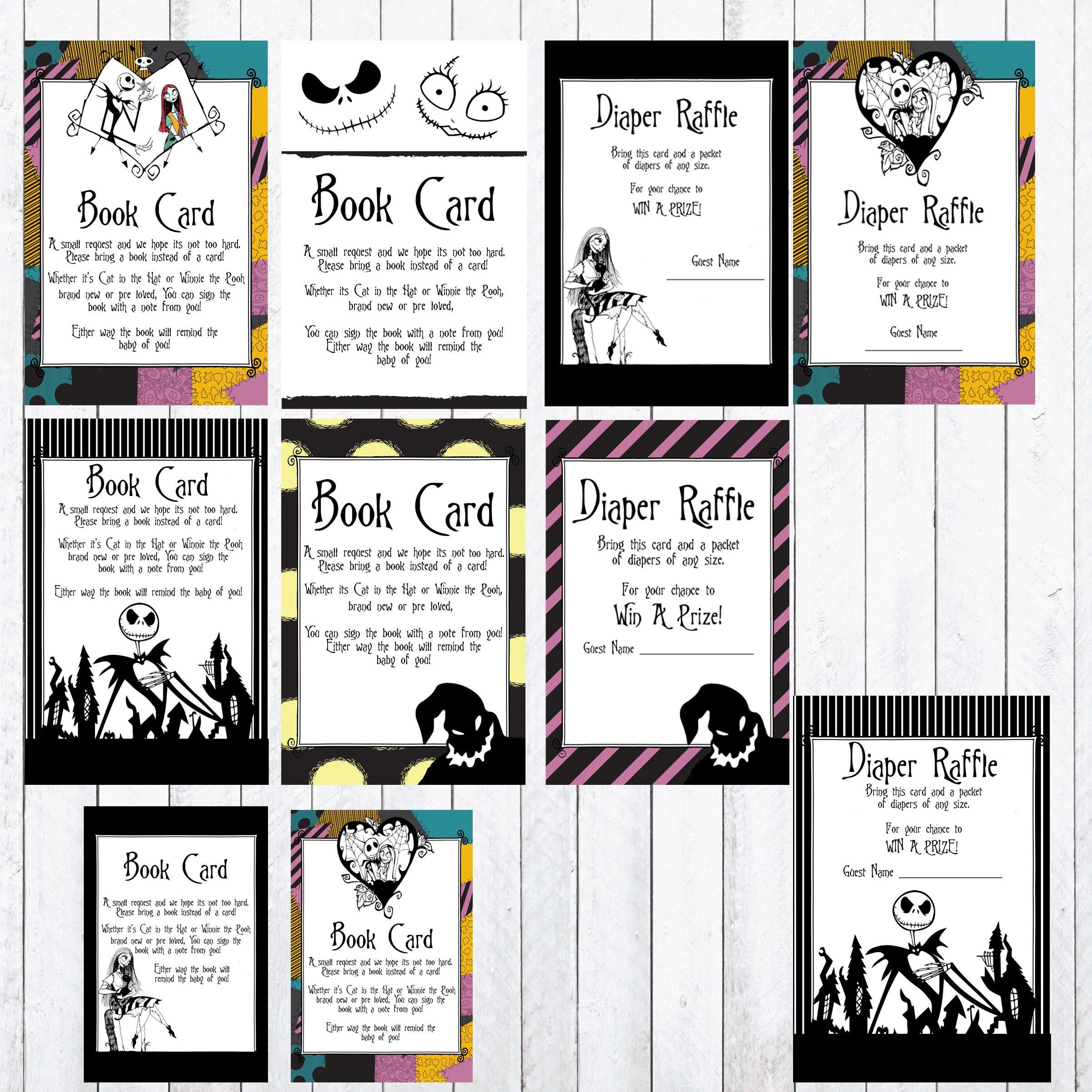 Nightmare Before Christmas Baby Shower Games Printables Free Nightmare Before Christmas Baby Shower Games Printables Free