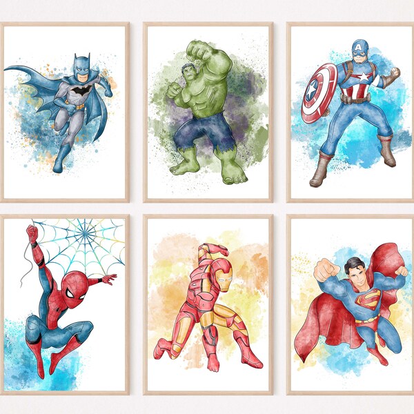 Avengers Nursery - Etsy