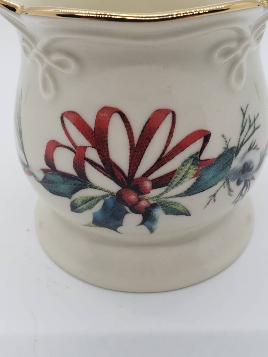 Vintage Lenox Votive Tea Light Candle Holders with Christmas Etsy