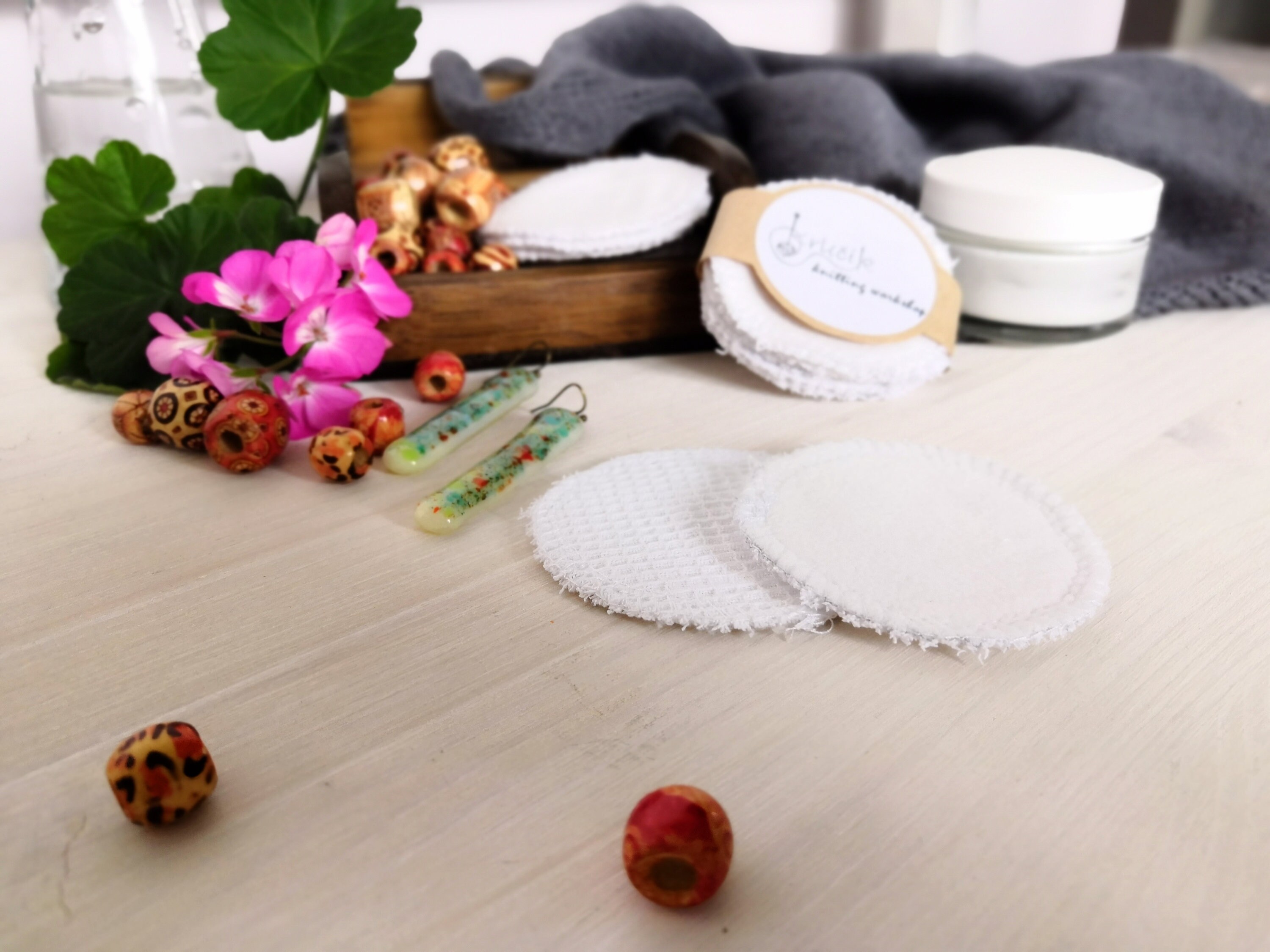 Reusable cotton exfoliating facial rounds Organic cotton Etsy