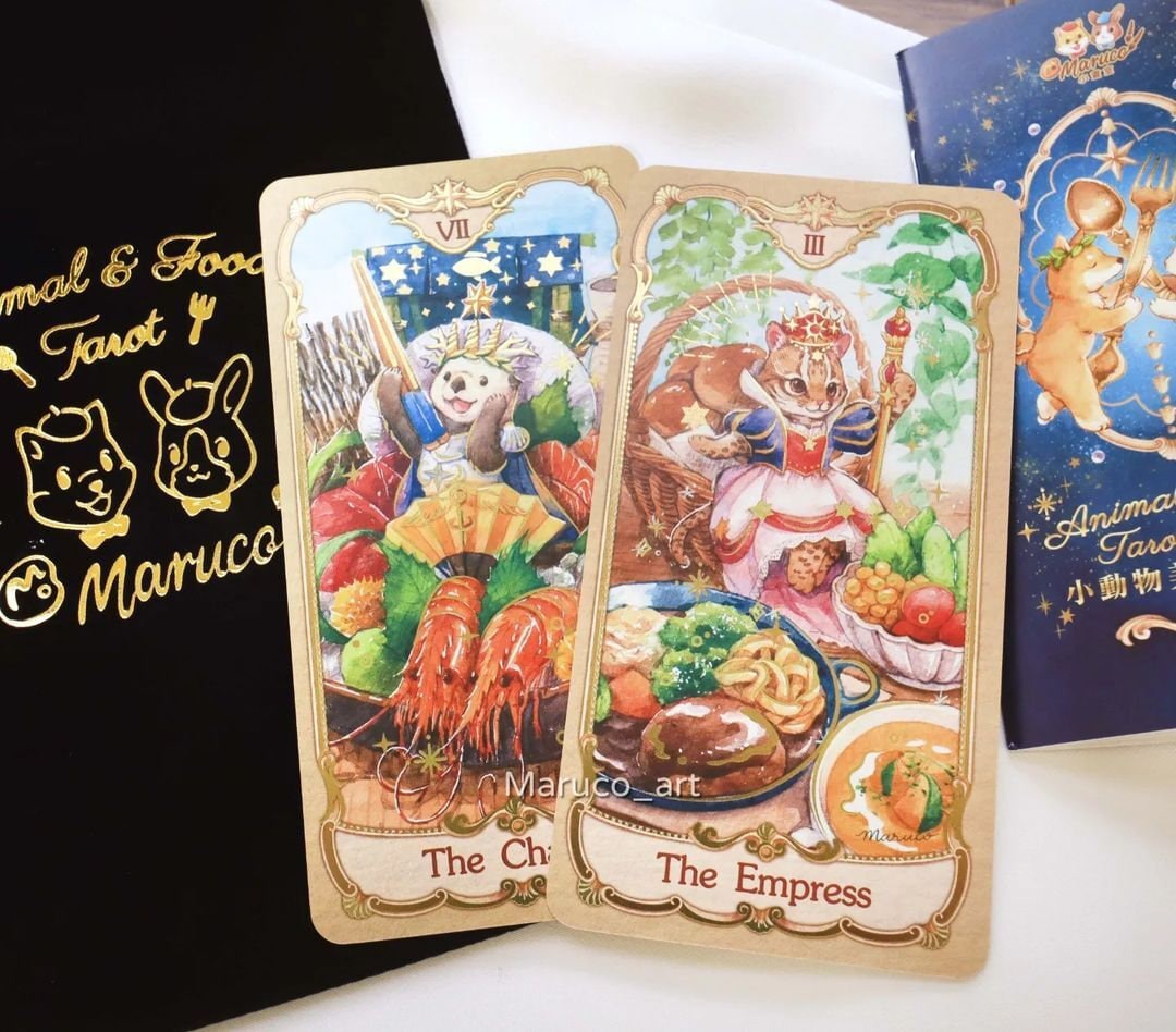 入手困難品☆アニマルフードタロットカード Maruco - メルカリ 入手困難品☆アニマルフードタロットカード Maruco - メルカリ