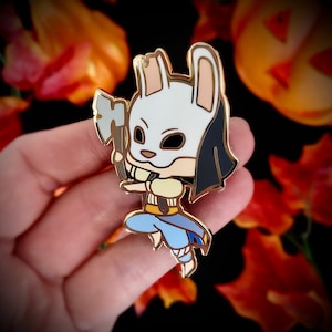 FanArt enamel pin button - Huntress - killer