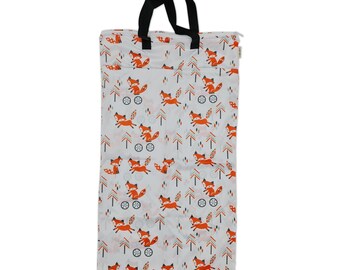 Waterproof Double Zip Large Wet Bag Cycling Fox 40x70cm