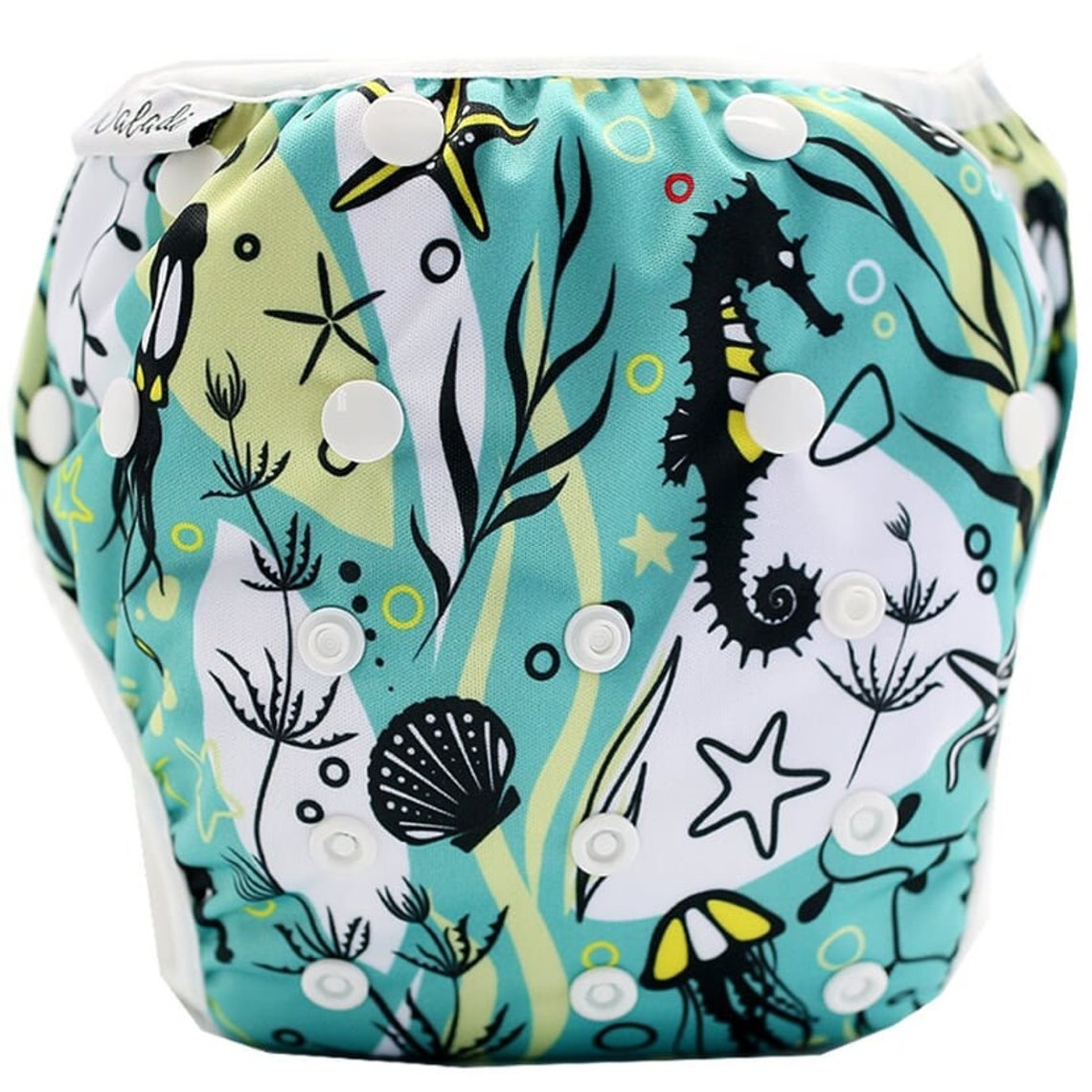 Reusable Swim Nappy Deep Sea Etsy