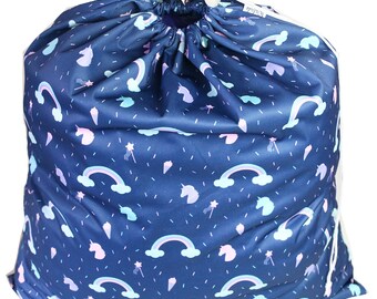 Drawstring Waterproof Wet Bag - Unicorn
