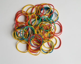 LiL HOUSE colorful rubber bands colourful for pegboard insert for Trofast bin IKEA Flisat table, for IKEA Flisat Trofast Sensory Bin insert