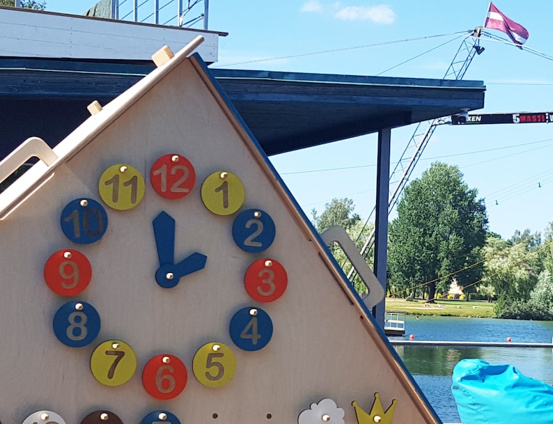 LiL HOUSE Montessori wooden playhouse L size Indoor image 6