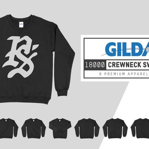 Gildan 18000 Sweatshirt mit Rundhalsausschnitt