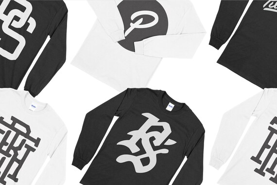 Gildan 5400 Heavy Cotton Longsleeve T Shirt Mockups Etsy