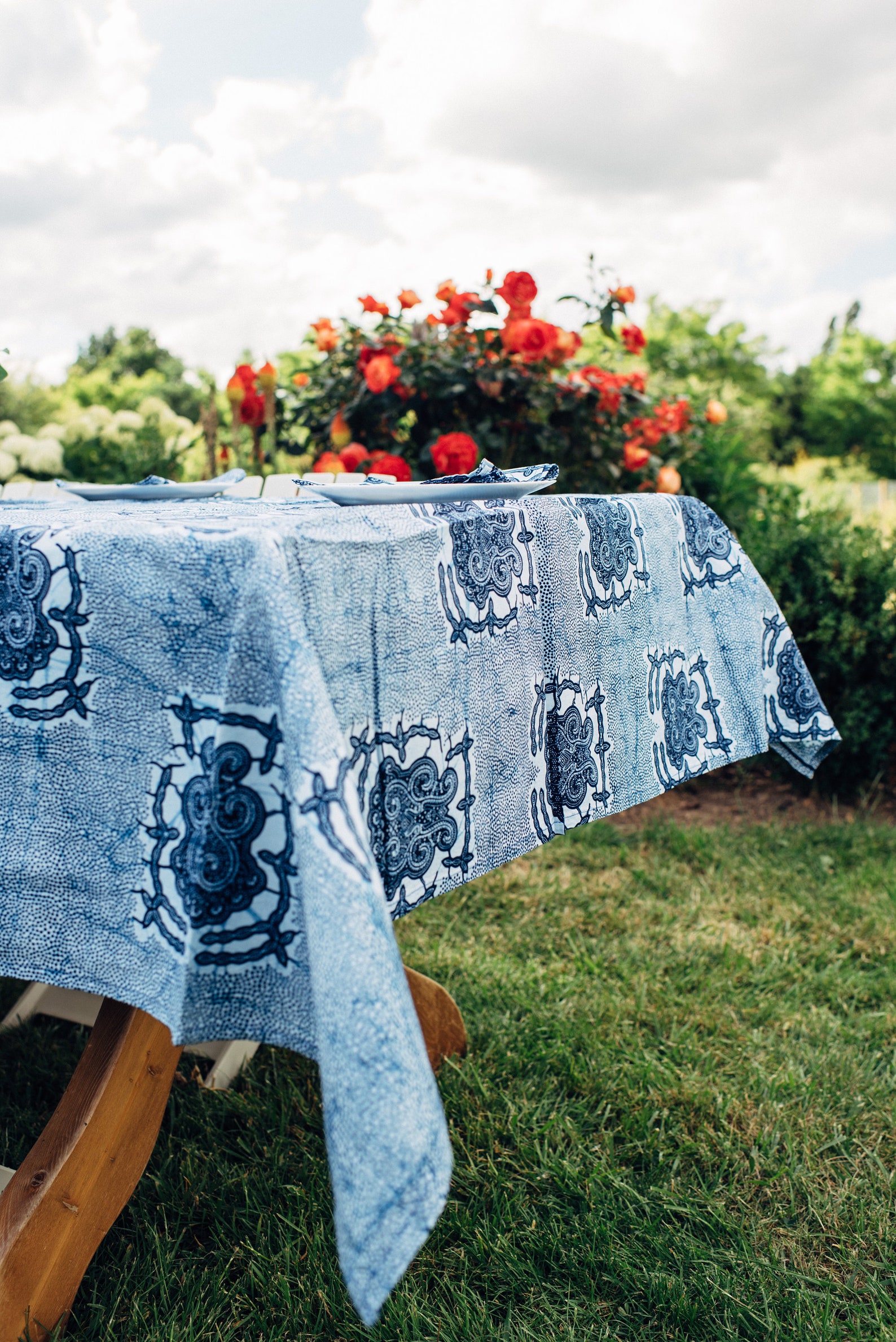 CLASSIC wax patterned tablecloth Etsy