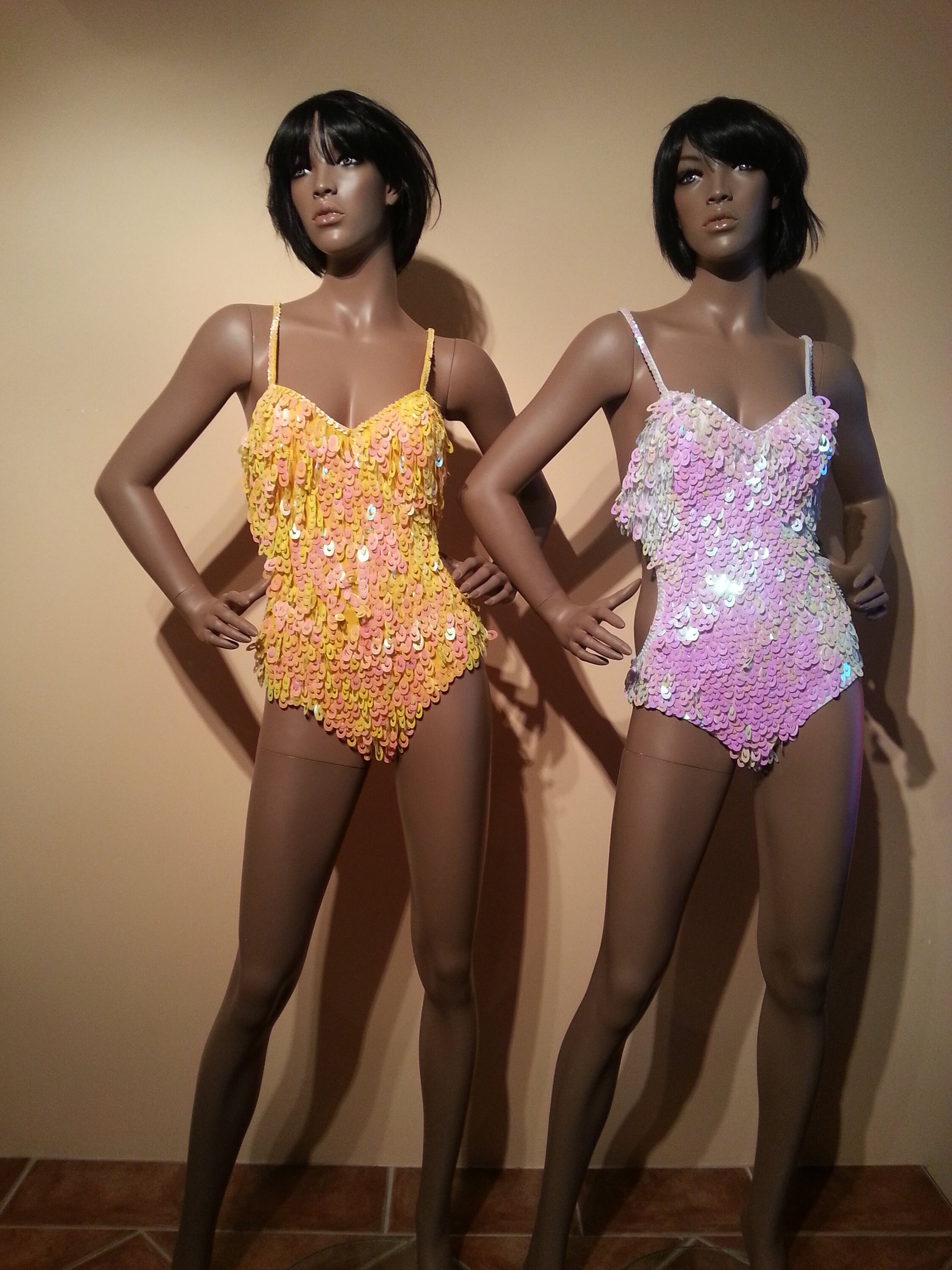 Brazilian SAMBA BODY LEOTARD Carnival Costume Size S//M Drag Queen Rio Outfit