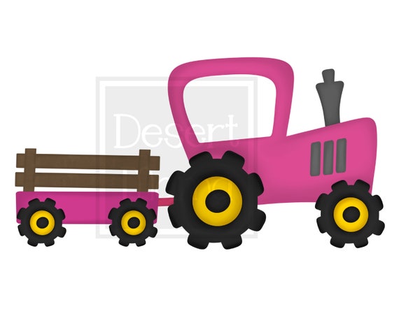 tractor rosa juguete