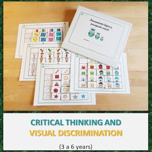 Logic Activity Pack - Critical thinking and Visual Discrimination