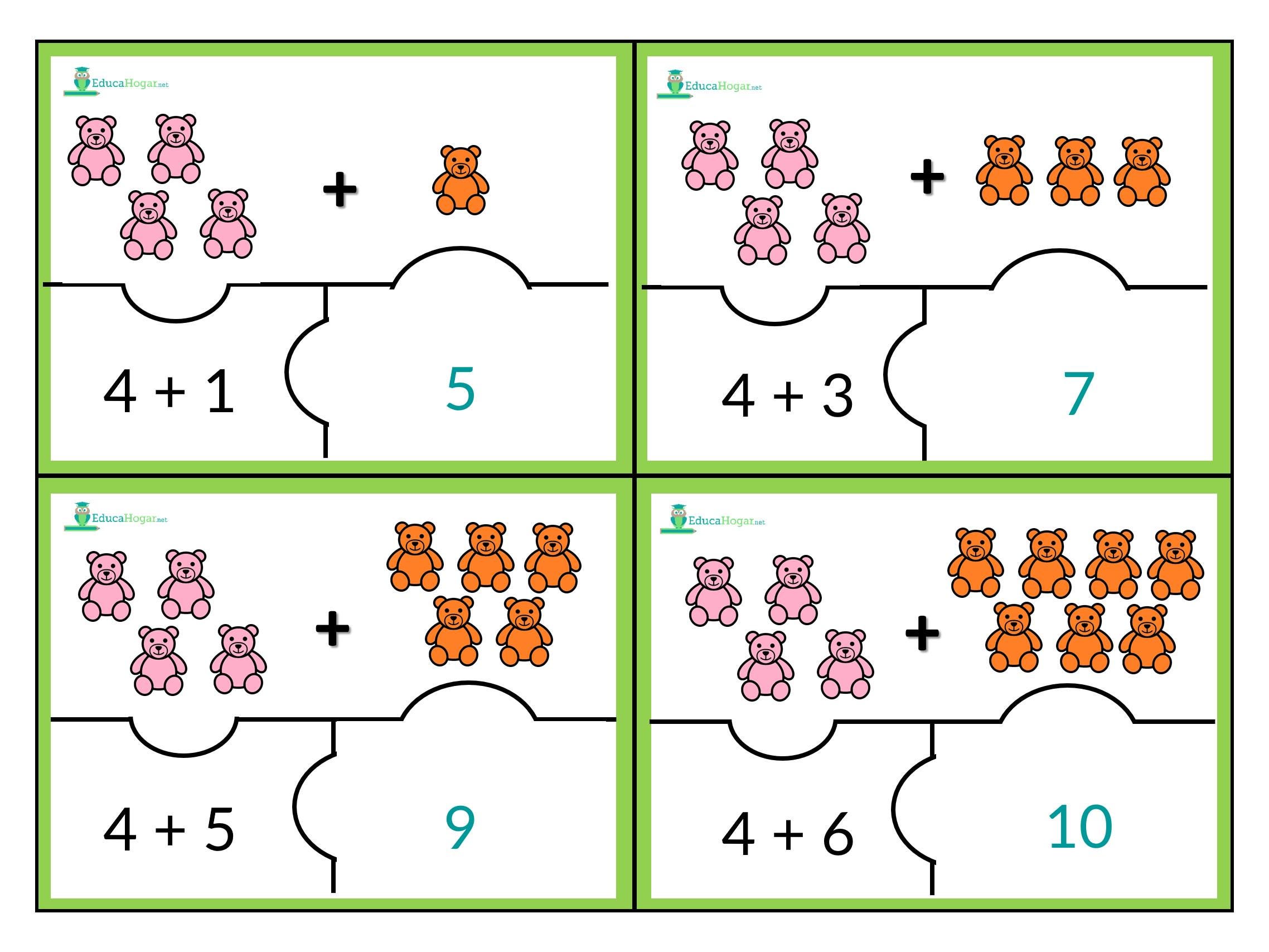 20 Math Puzzles for Kids - Etsy