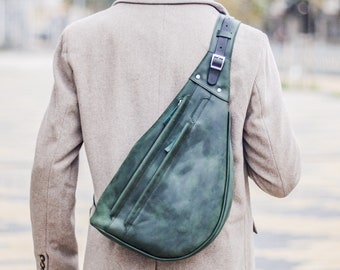 Sling Bag Men - crossbody bag, gifts for men