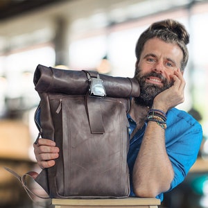 Men's 17 inch leather laptop bag store