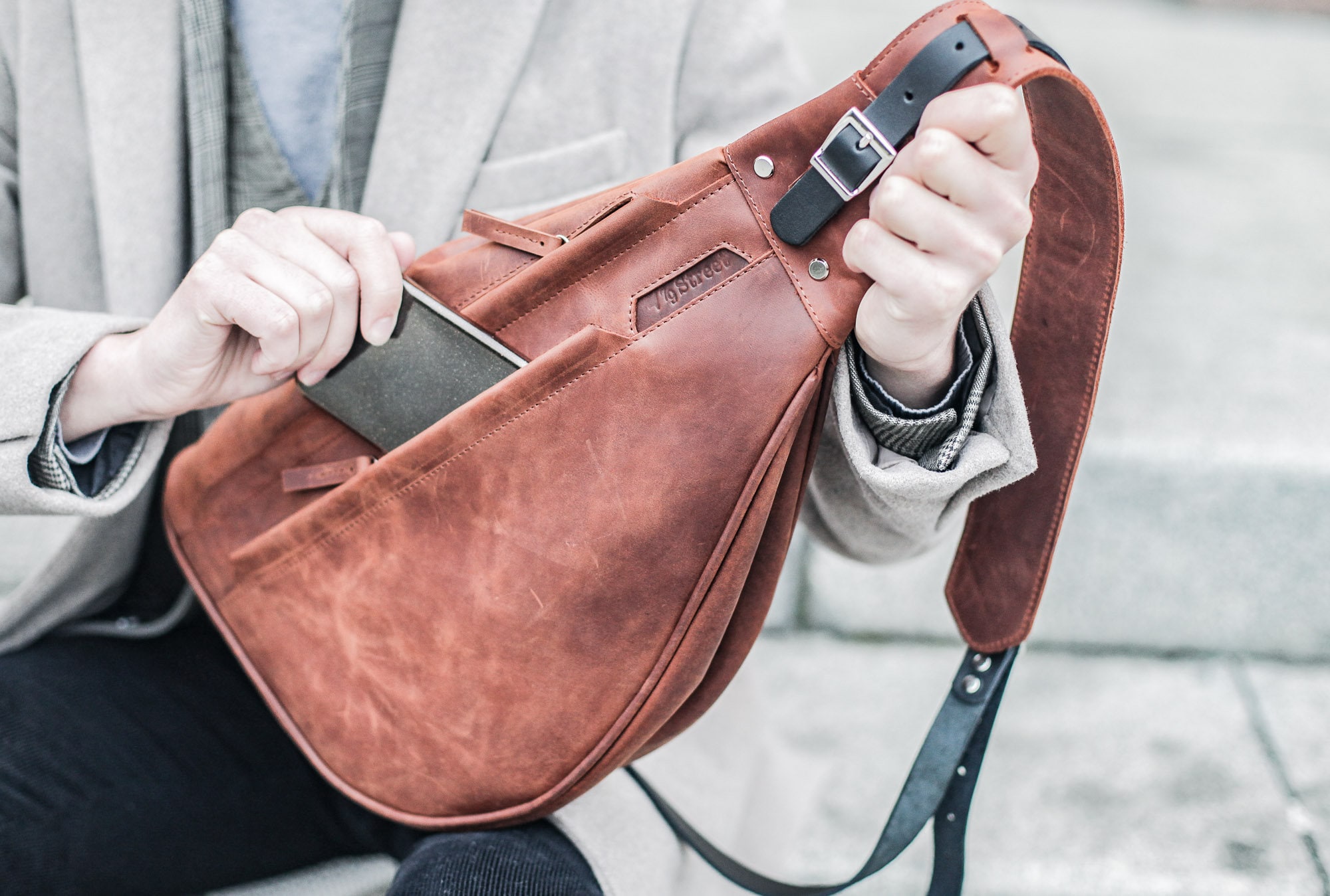 Leather bum bag Shoulder bag Fanny pack for woman Etsy