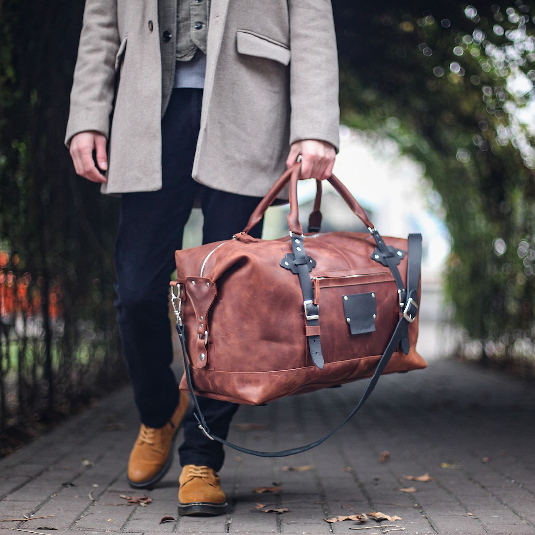 Sac de voyage en cuir pour homme – lundi