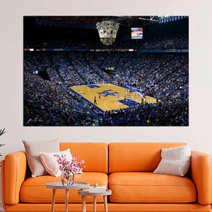 Rupp Arena Wall Art Decor, Canvas Print Decor para decoração de casa, Kentucky Ready Framed Canvas, Stadium Art Prints