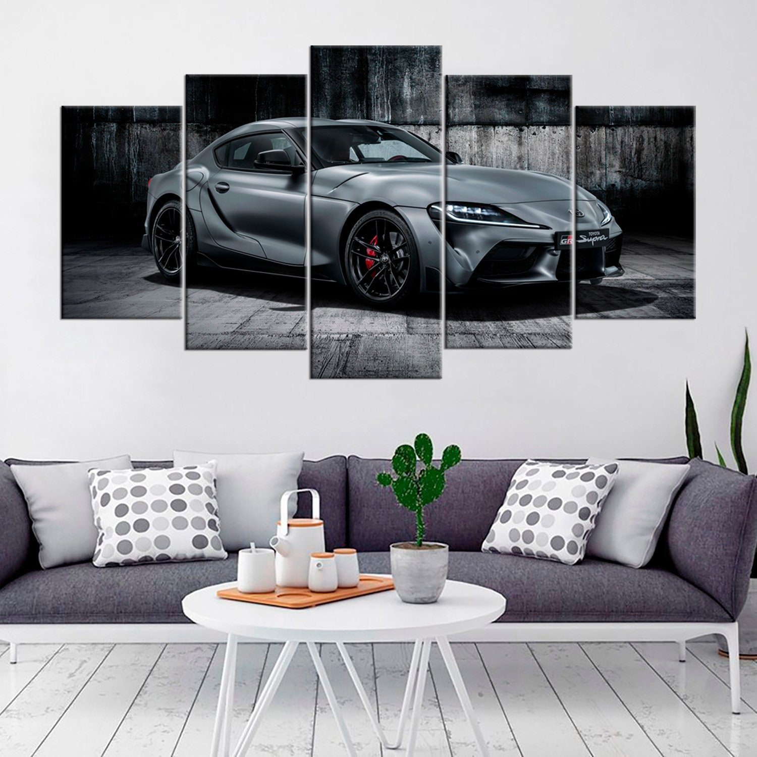 Toyota Supra photo Car art wall decor Sports Car Art Giclee Etsy