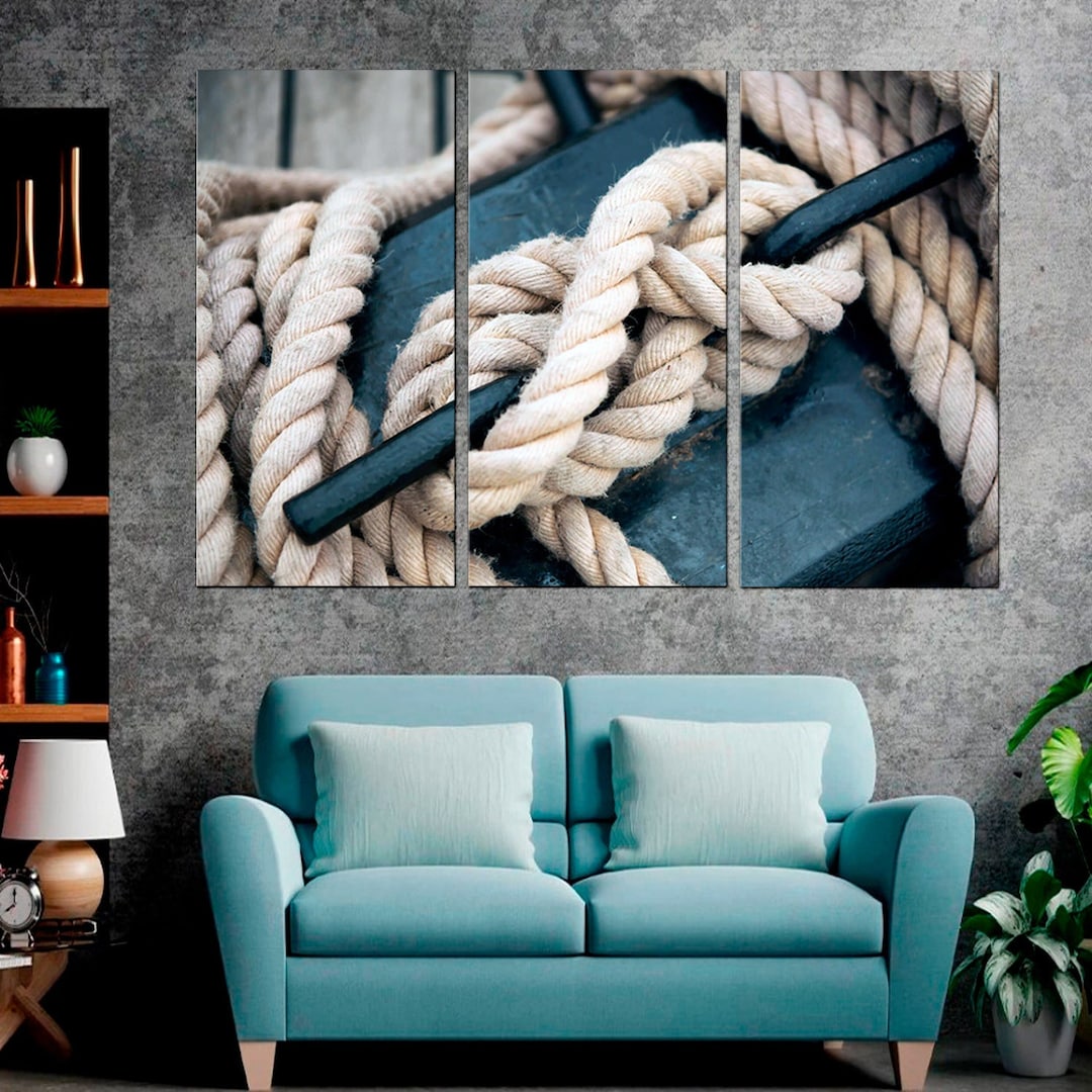 Sailor Knots Print Marine Rope Knots Wall Art Nautical Knots Etsy
