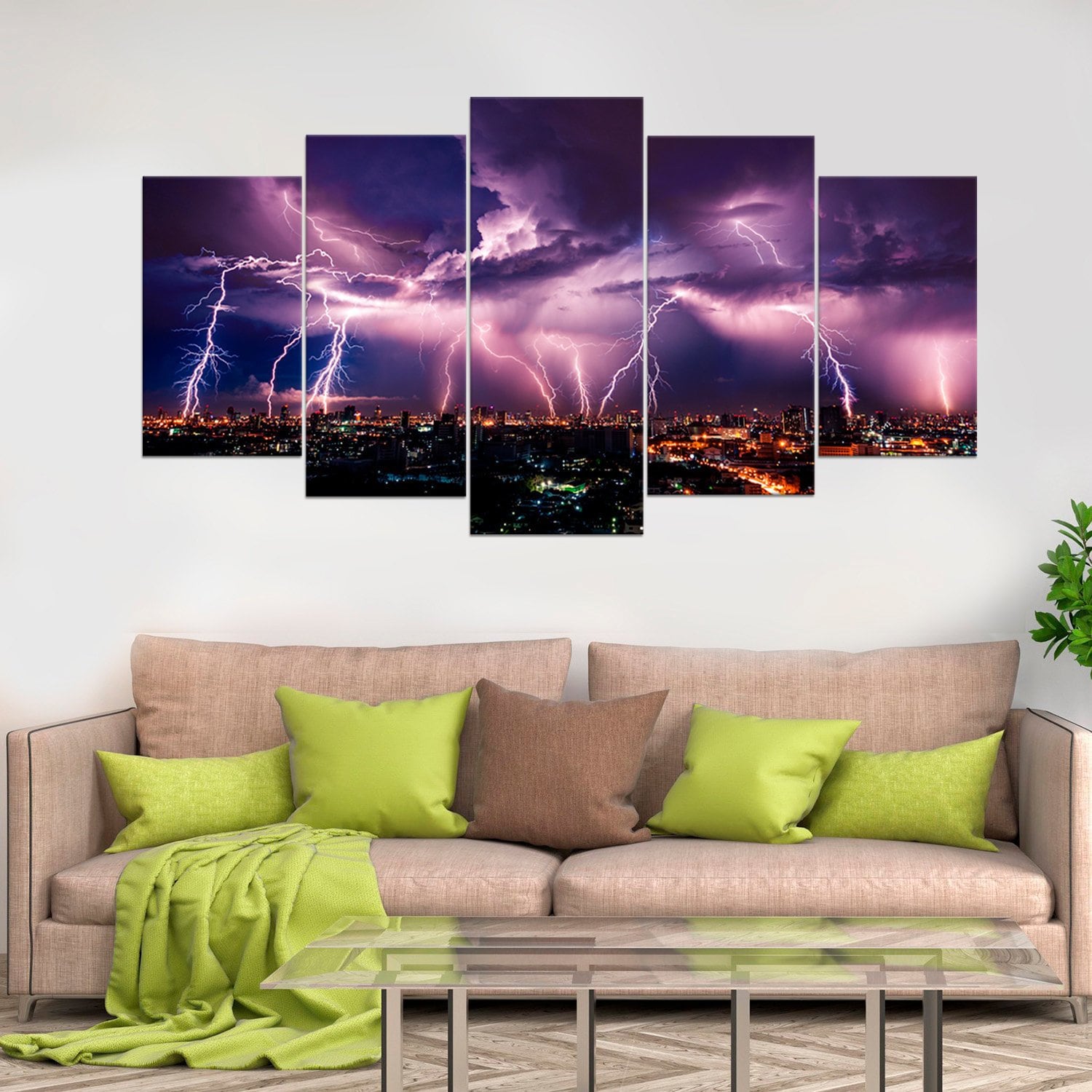 Lightning Wall Art Lightning Poster Nature Decor Sky Art Etsy