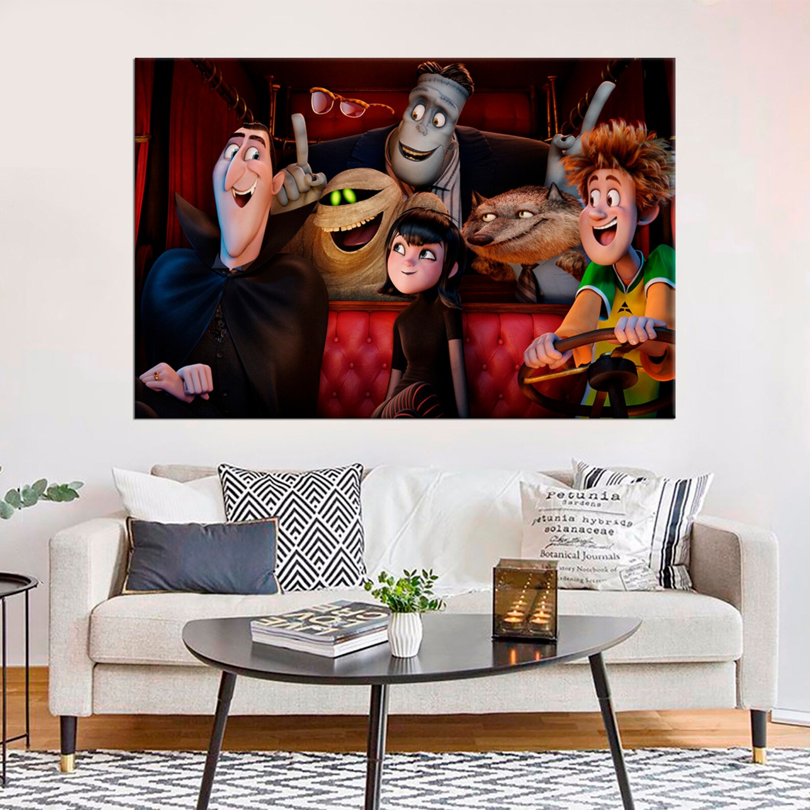 Hotel Transylvania Kids Room Decor Set Nursery Wall Art | Etsy