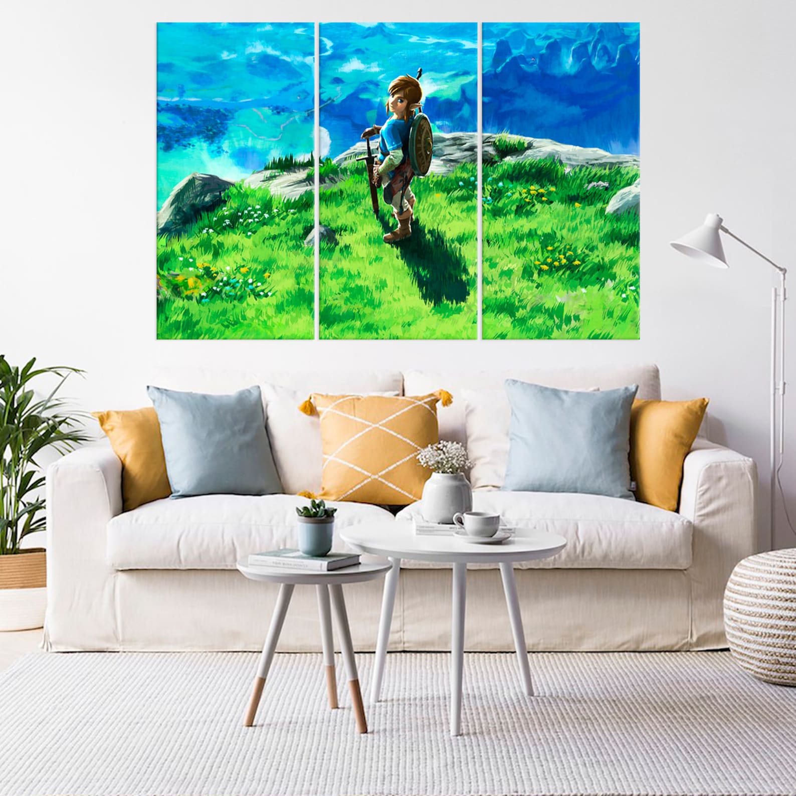 Legend of Zelda Video Game Art Wall Art Room Decor Poster Etsy