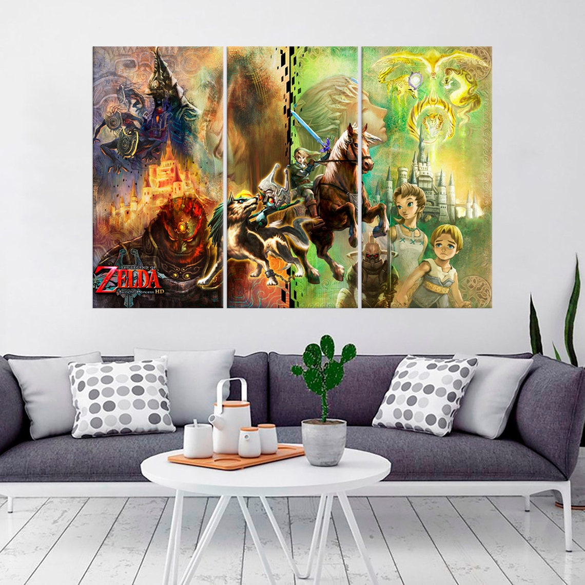 Link The Legend of Zelda Wall Art Room Decor Poster Twilight Etsy