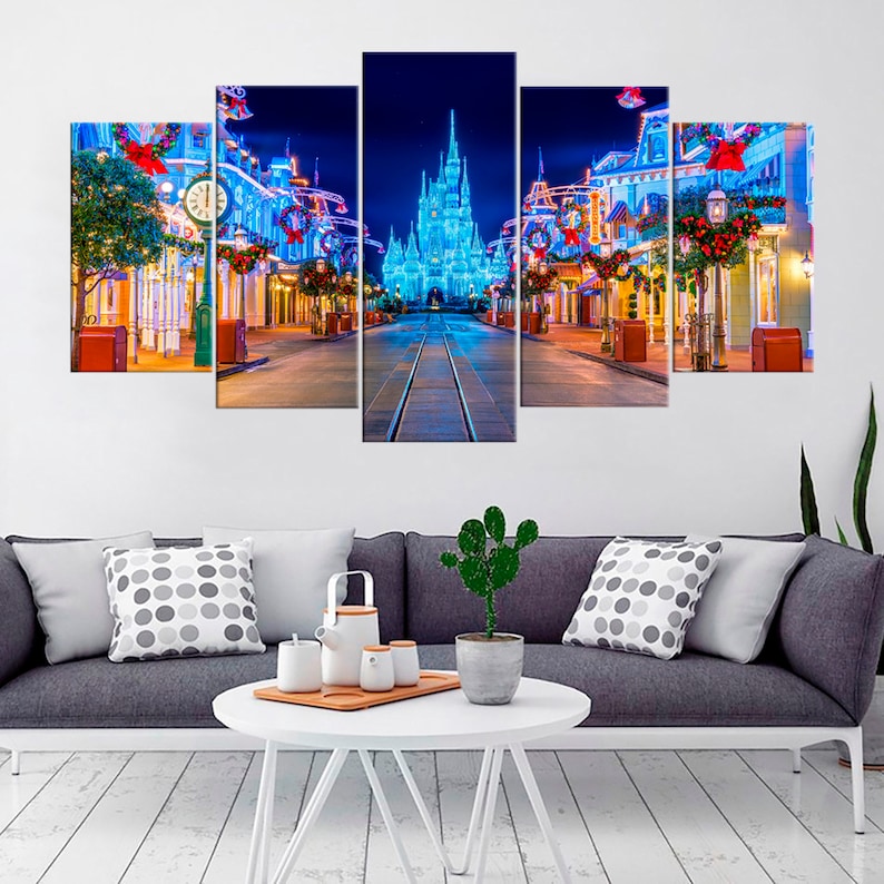 Walt Disney World Cinderella Castle Kids Room Decor Disney