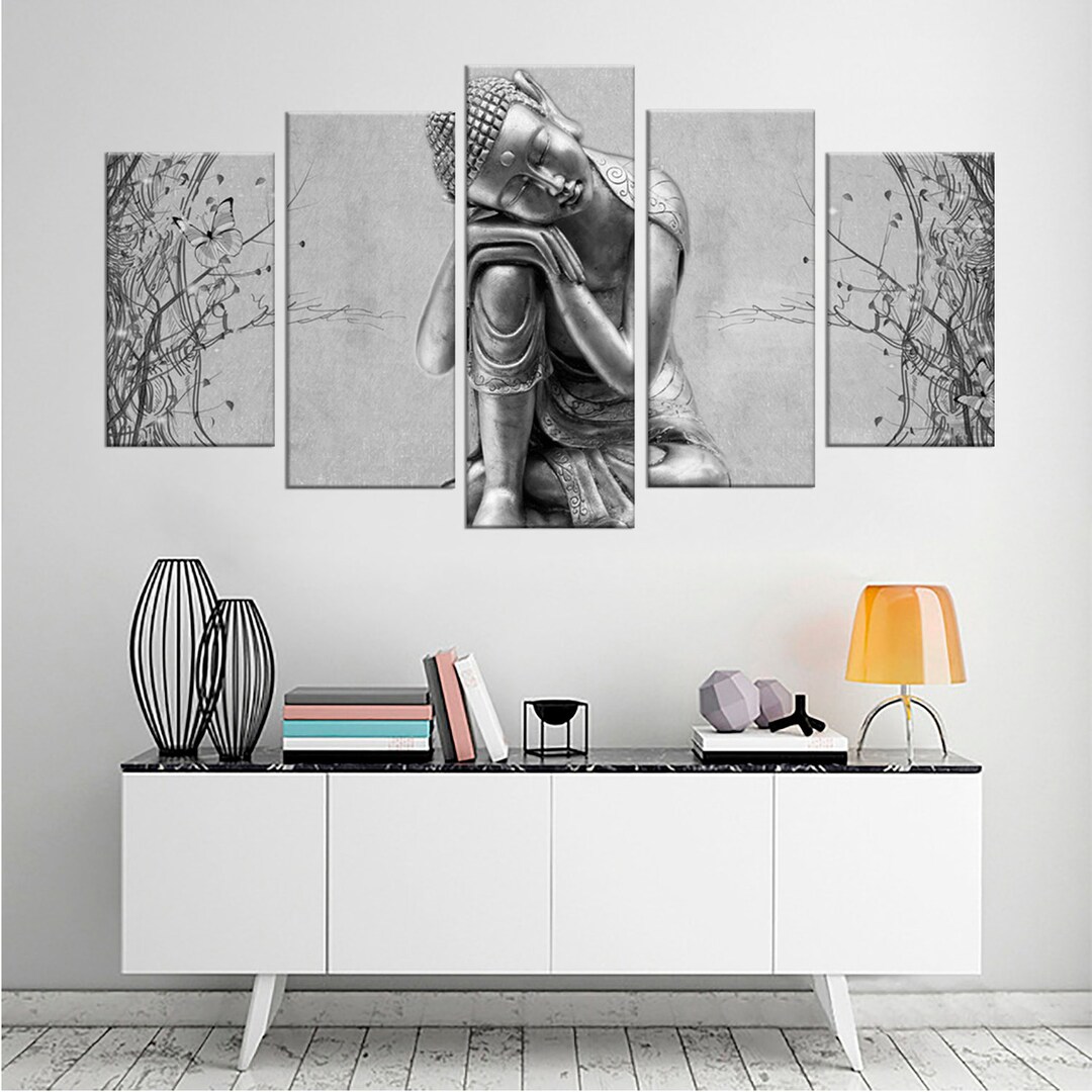 Buddha Wall Art , Spiritual Asian Canvas Print , Religion Buddhism ...