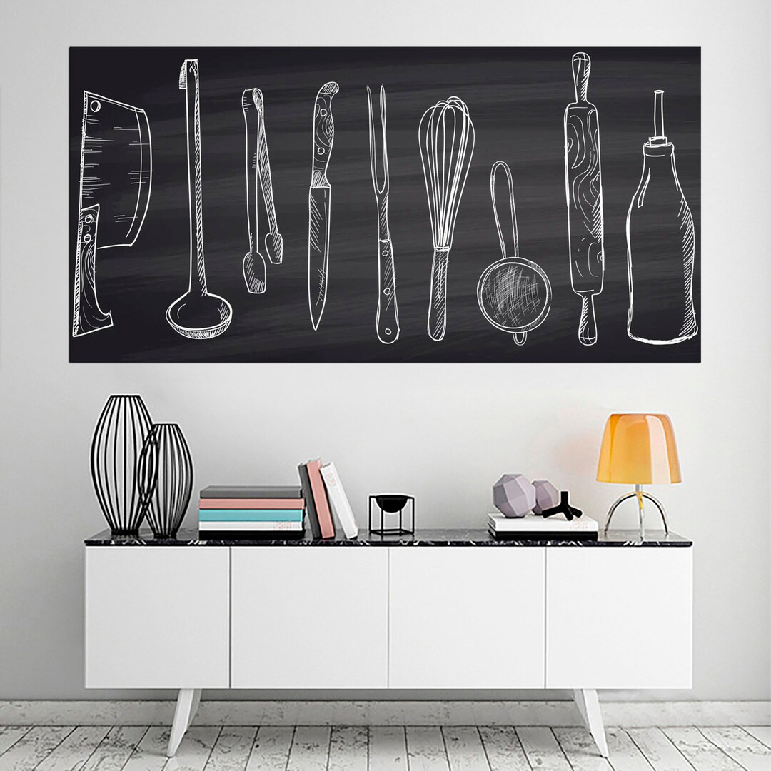 Kitchen Wall Decor Kitchen Utensils Large Canvas Print Spoon Knife kitchen-wall-decor-kitchen-utensils-large-canvas-print-spoon-knife