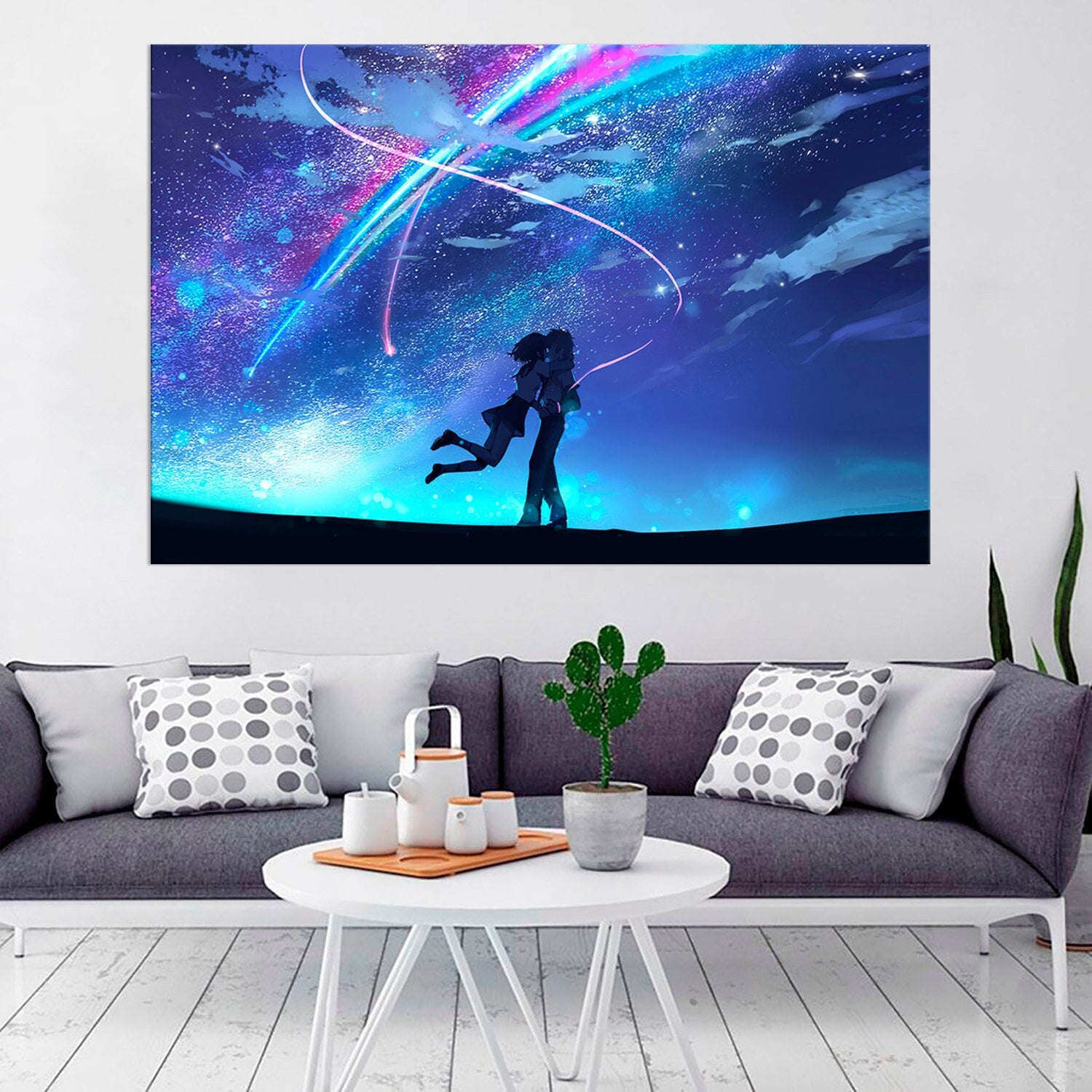 Quadro Decorativo A4 Your Name Kimi no na Wa