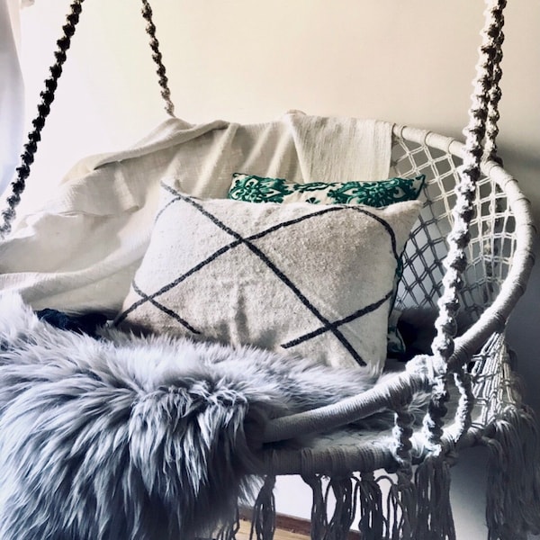 Macrame Hanging Chair Etsy