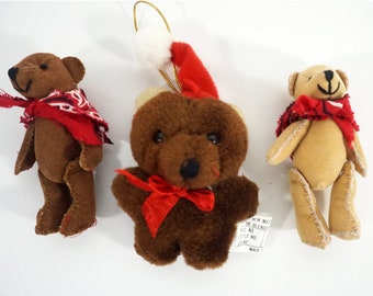 2022 Mini Christmas Bears Christmas Mini Bear | Etsy