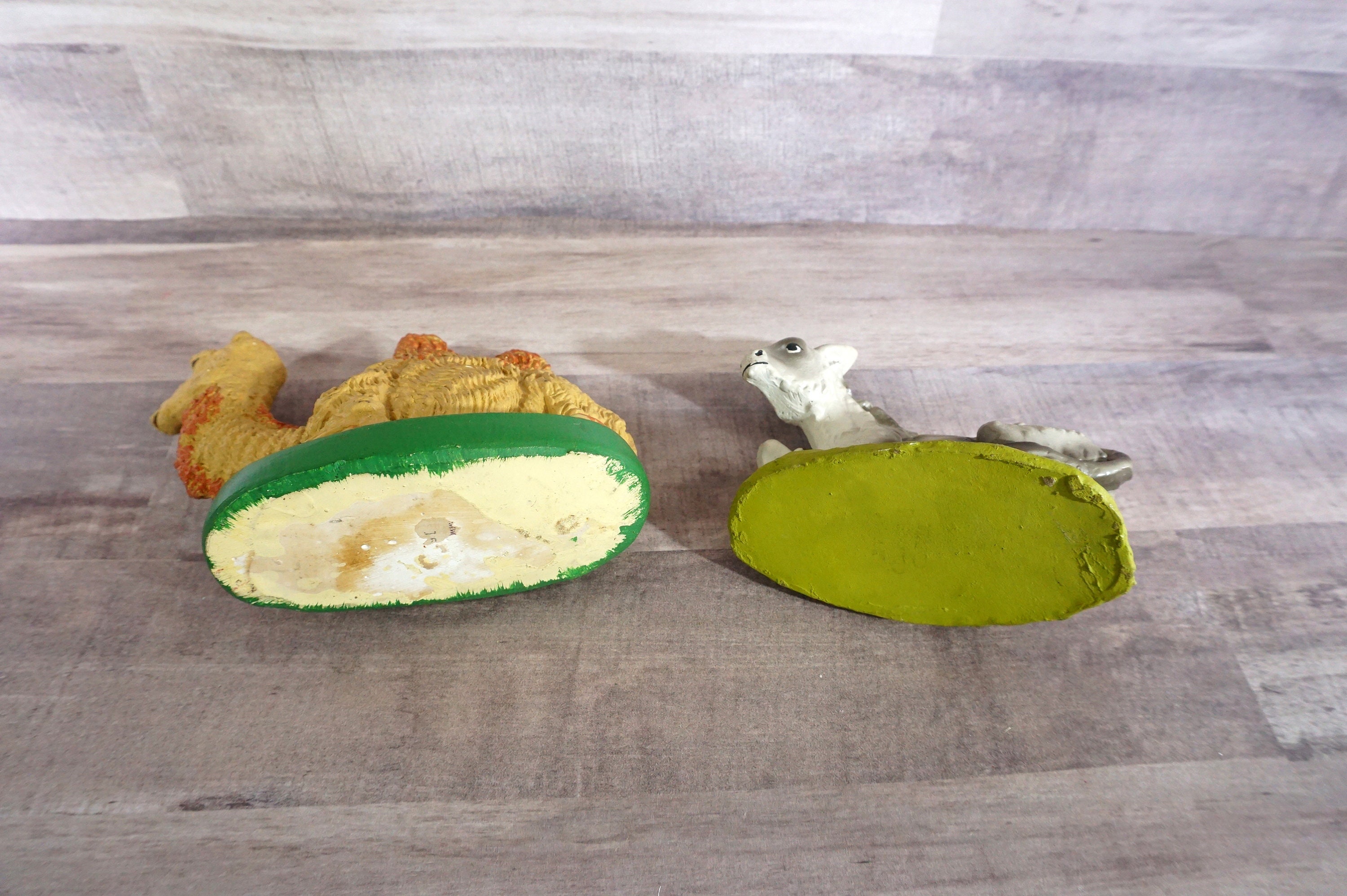 2 Vintage Hand Painted Nativity Animals Camel for Nativity Etsy