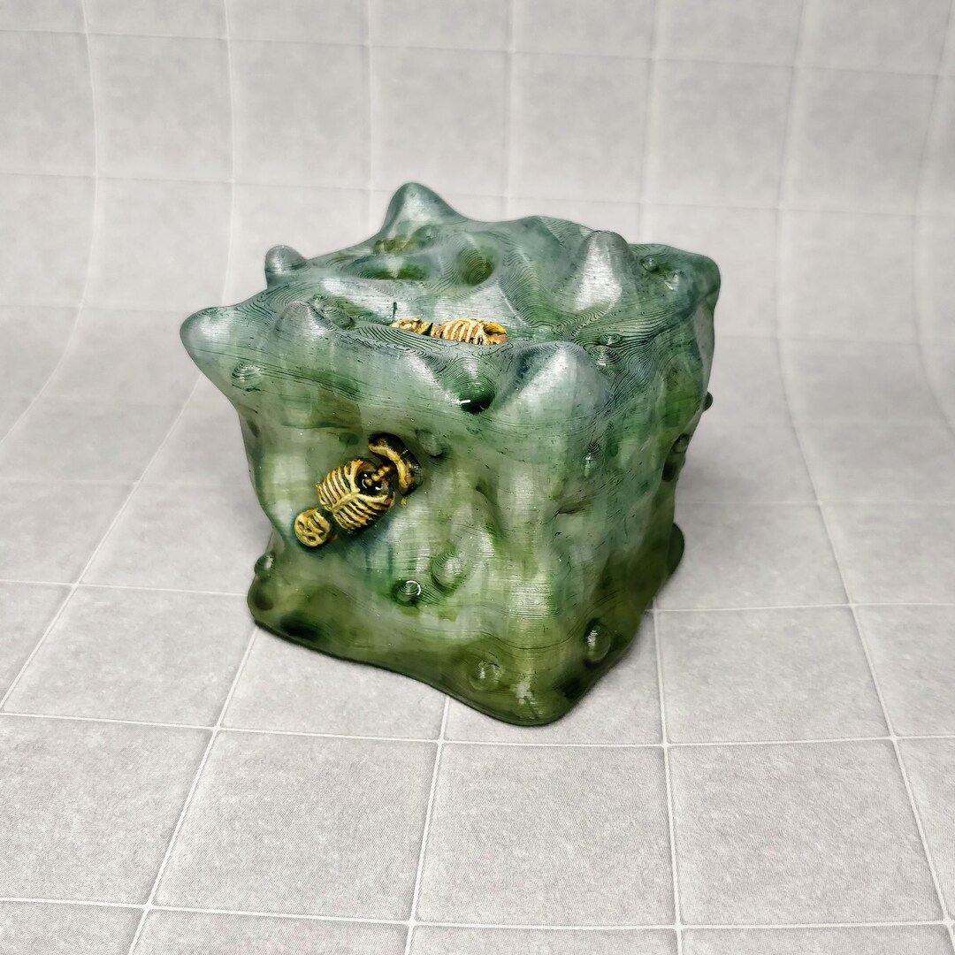 Cubeosnot / Gelatinous Cube 3D Printed Miniatures painted Etsy