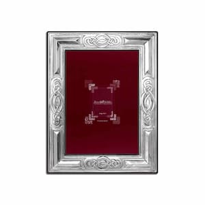 Sterling Silver Photo Frame Complex, Antique Picture Frame, Horizontal and Vertical Standing Tabletop Luxury Frame.