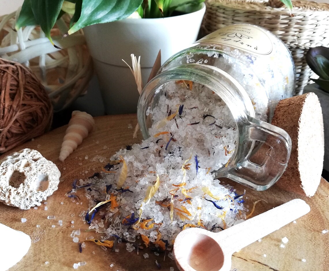 Tropicana Bath Salt Organic Dead Sea Salt & Epsom Salt Etsy
