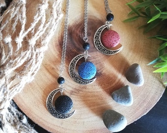 Diffusore di oli essenziali, collana per aromaterapia, albero della vita, medaglione in acciaio inossidabile e 10 cuscinetti colorati, set regalo per ragazze e donne, infusore per gioielli - Italia