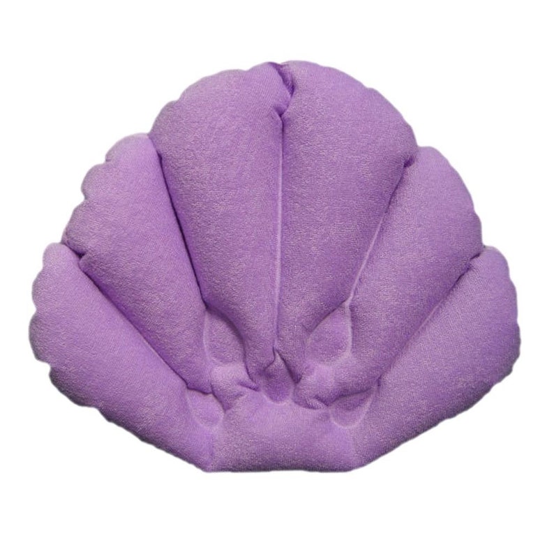 Bath Pillow Inflatable Waterproof Cushion With Nonslip Etsy