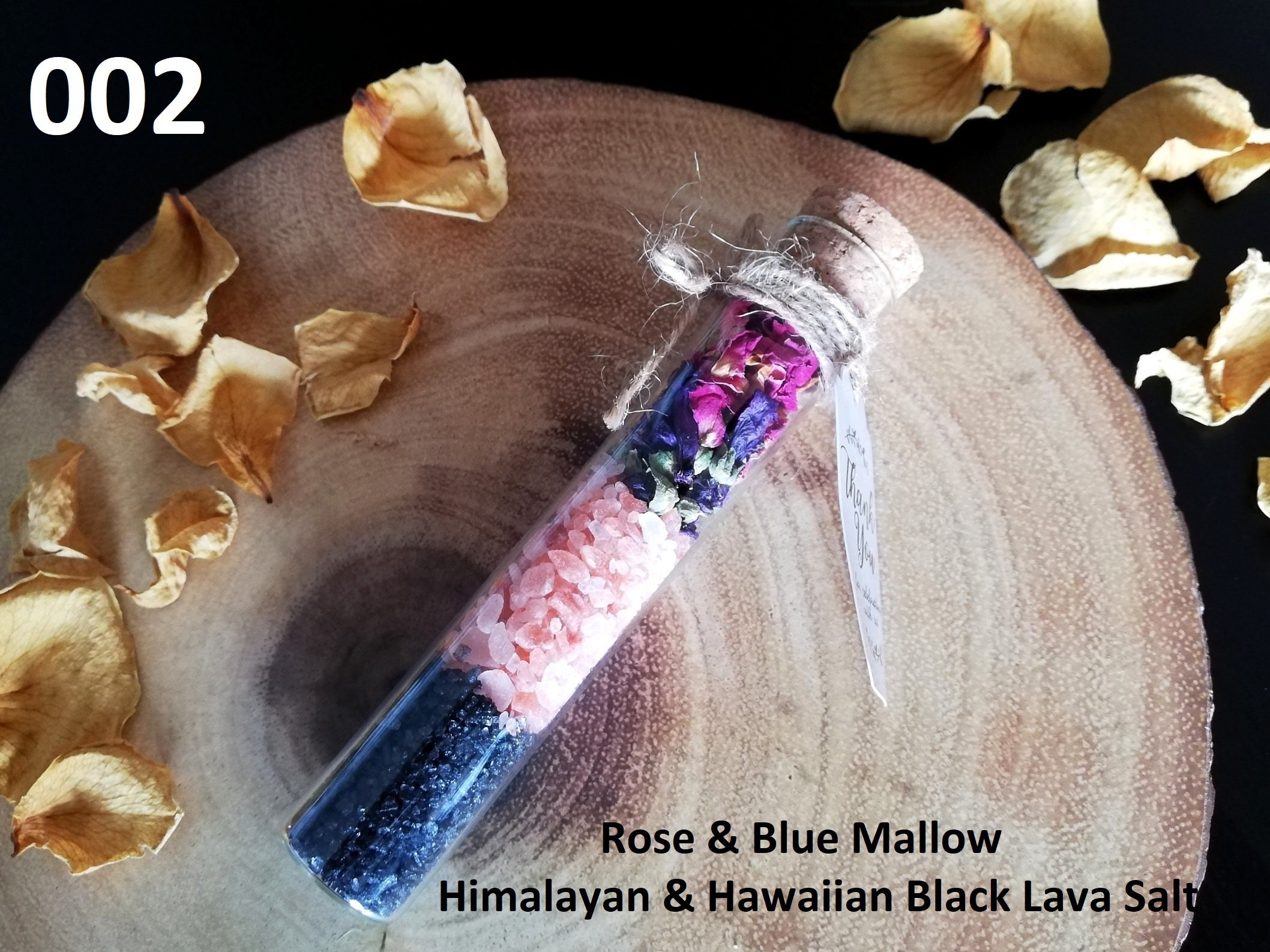 Wedding Bath Salt Tube Gift/favour/guest Petals/buds & Epsom Etsy UK