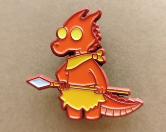 Kobold Enamel pin for Dungeons and Dragons, Tabletop Gaming, dnd, rpg